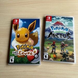 Pokemon Nintendo Switch games